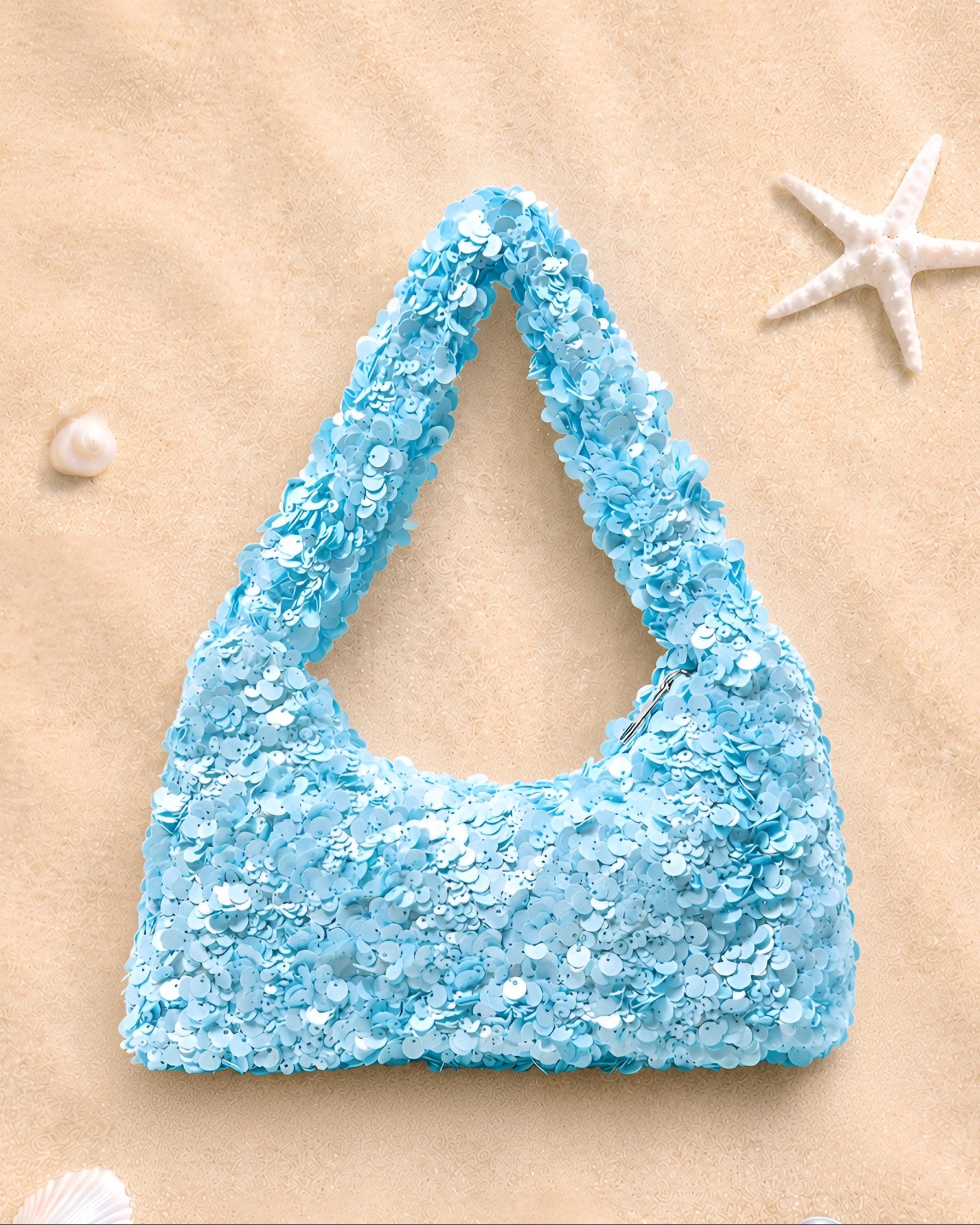 SPARKEL BLEU - Sac à main