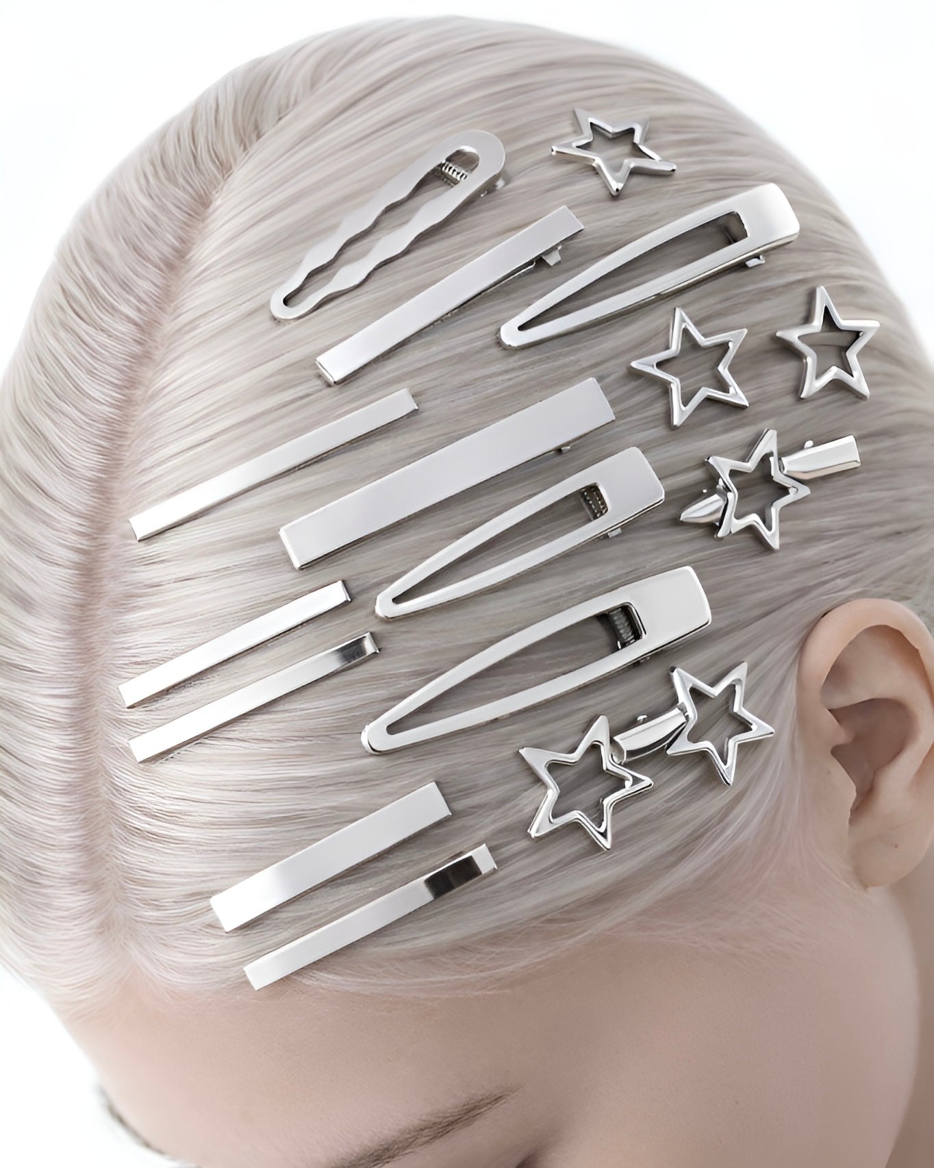 STELLA - Lot de barrettes