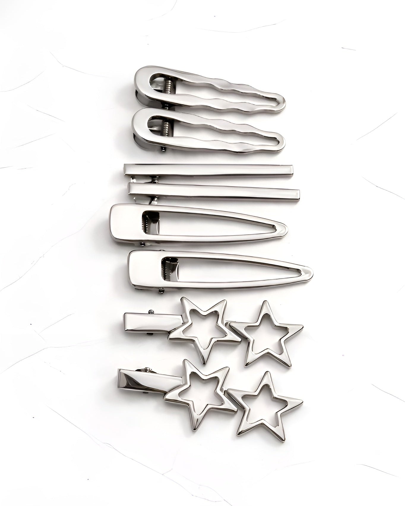 STELLA - Lot de barrettes