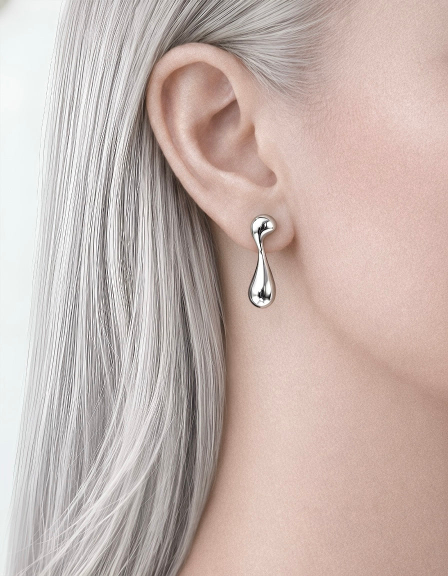 IRIS WAVE - Boucles d'oreilles