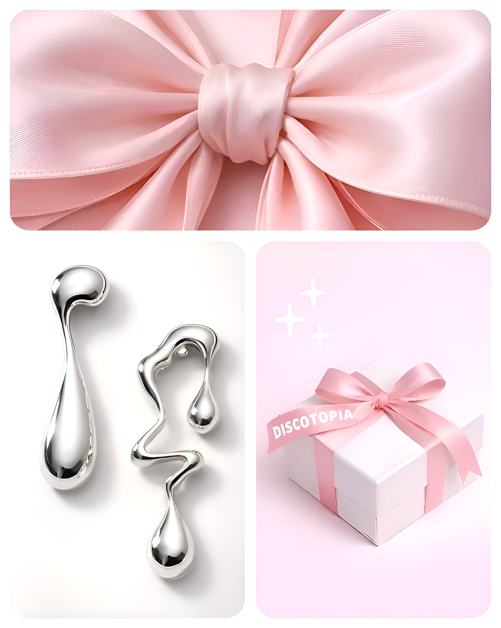 IRIS WAVE - Boucles d'oreilles